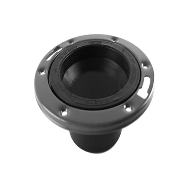 Charlotte Pipe And Foundry 4 ADJ Closet Flange ABS 00812 0800HA - main